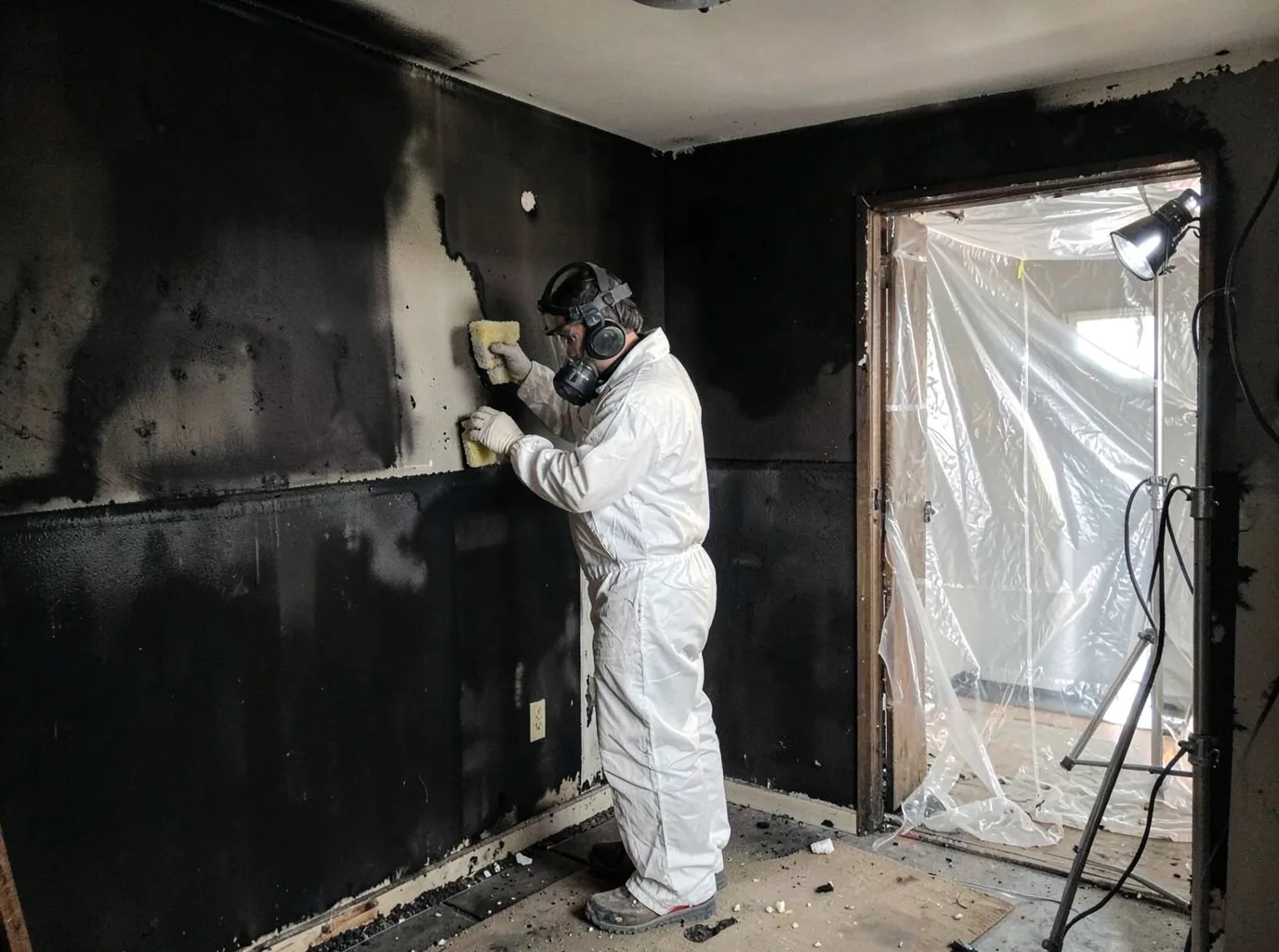 Fire Damage Restoration company in Protection, KS